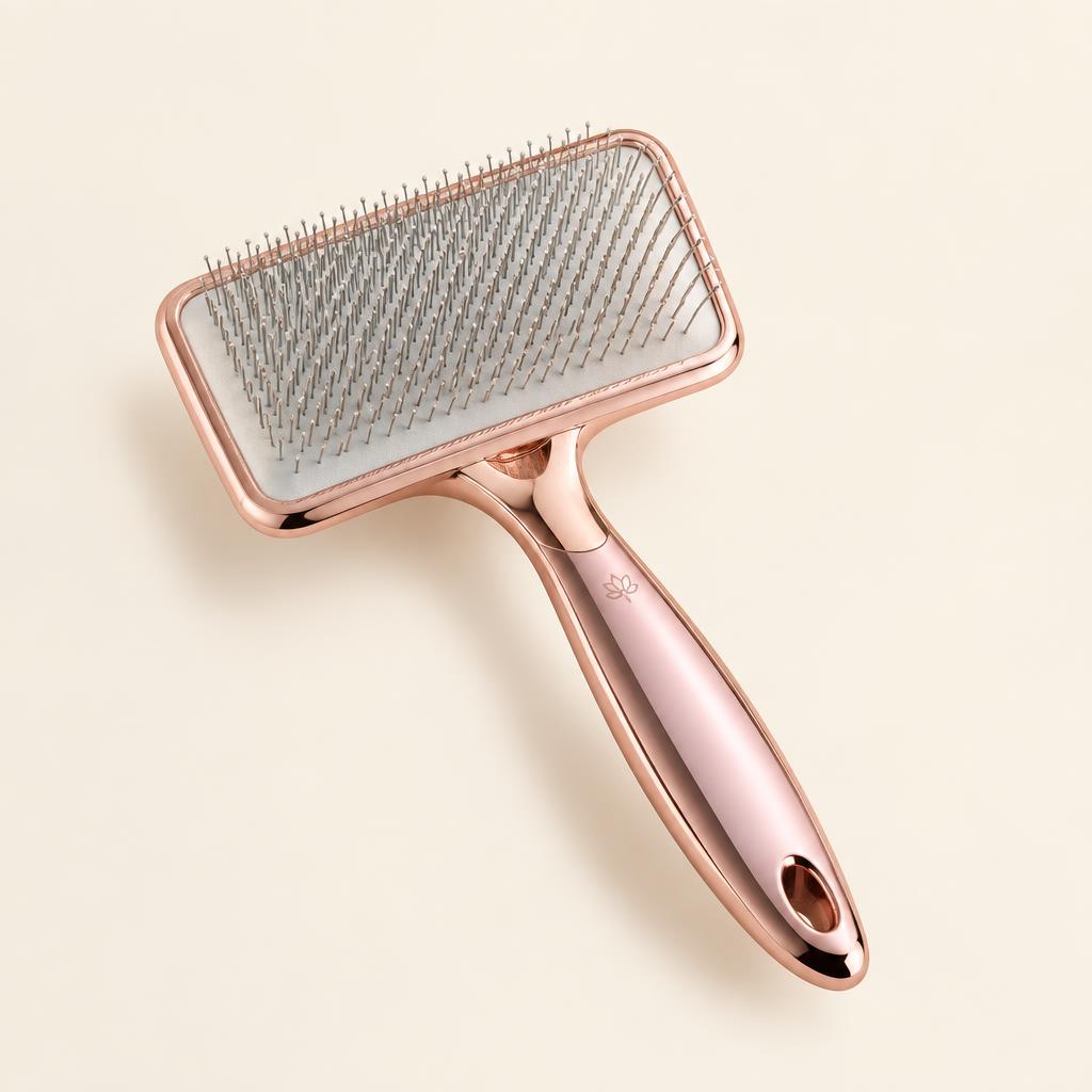 Rose Gold Slicker Brush