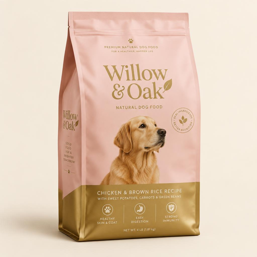 Natural Chicken & Brown Rice Dog Food